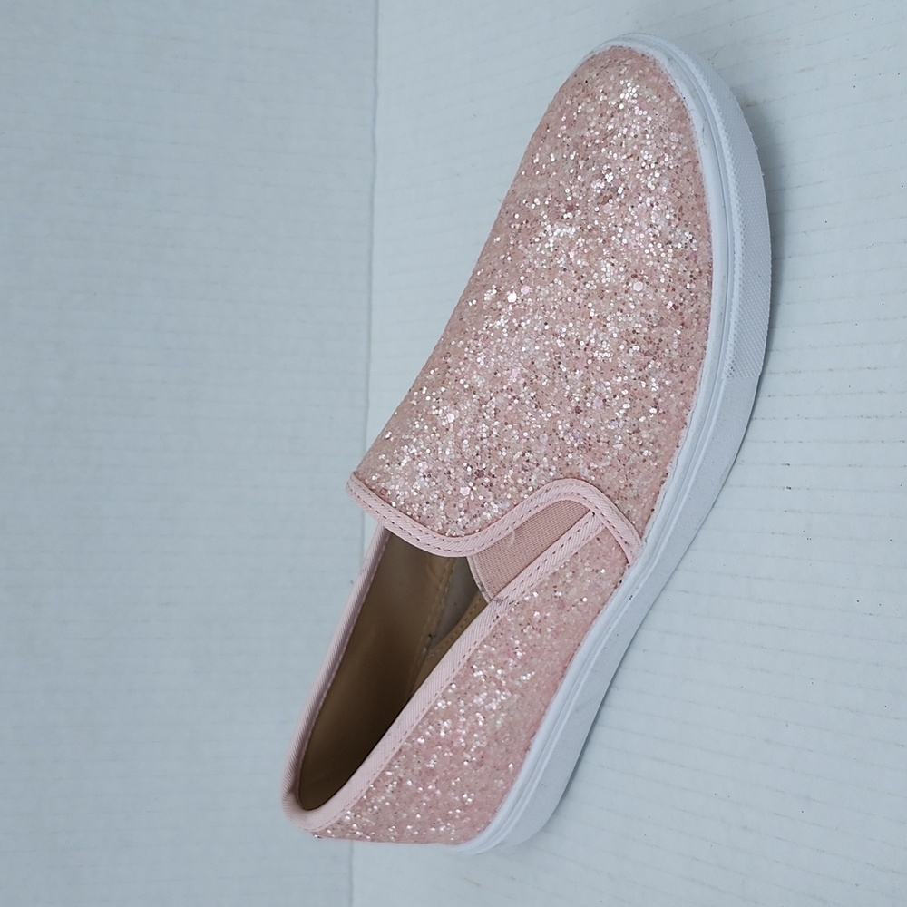 NWOT FEVERSOLE SLIP-ON GLITTER SNEAKERS - Picture 10 of 12